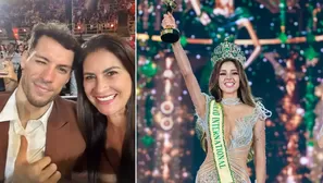 Verónica Costa felicita a Luciana Fuster por ganar el 'Miss Grand International 2023'. Foto: Instagram