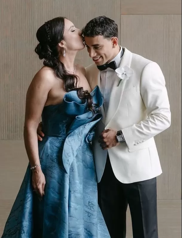 María Rosa Castro vino desde Estados Unidos para la boda de Alejandra Baigorria y Said Palao. Foto: Instagram