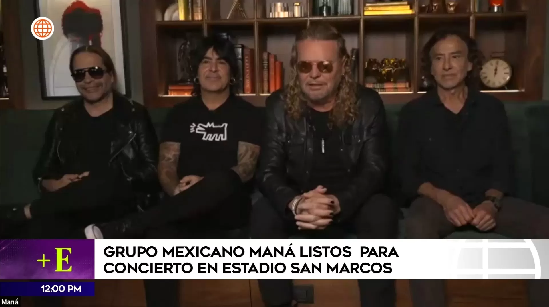 Maná listo para show en Lima | Imagen: +Espectáculos