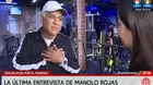 Manolo Rojas: Así fue la última entrevista al actor cómico