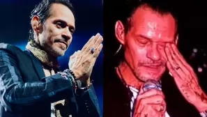 Marc Anthony lloró durante su concierto en Cancún/Fotos: Instagram /Tik Tok/Video: TikTok