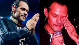 Marc Anthony lloró durante su concierto en Cancún/Fotos: Instagram /Tik Tok/Video: TikTok