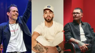 Marc Anthony, Manuel Turizo y Kapo llegan a Lima / IG: @marcanthony @yosoytukapo @manuelturizo