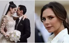 Marc Anthony: ¿Por qué Victoria Beckham fue pieza clave en su boda con Nadia Ferreira? - Noticias de Gianella Marquina