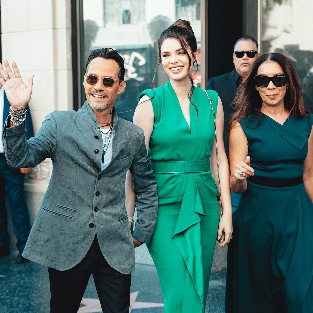 Marc Anthony ya tiene su propia estrella en el Paseo de la Fama de Hollywood. Fuente: Instagram