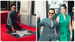 Marc Anthony ya tiene su propia estrella en el Paseo de la Fama de Hollywood. Fuente: Instagram