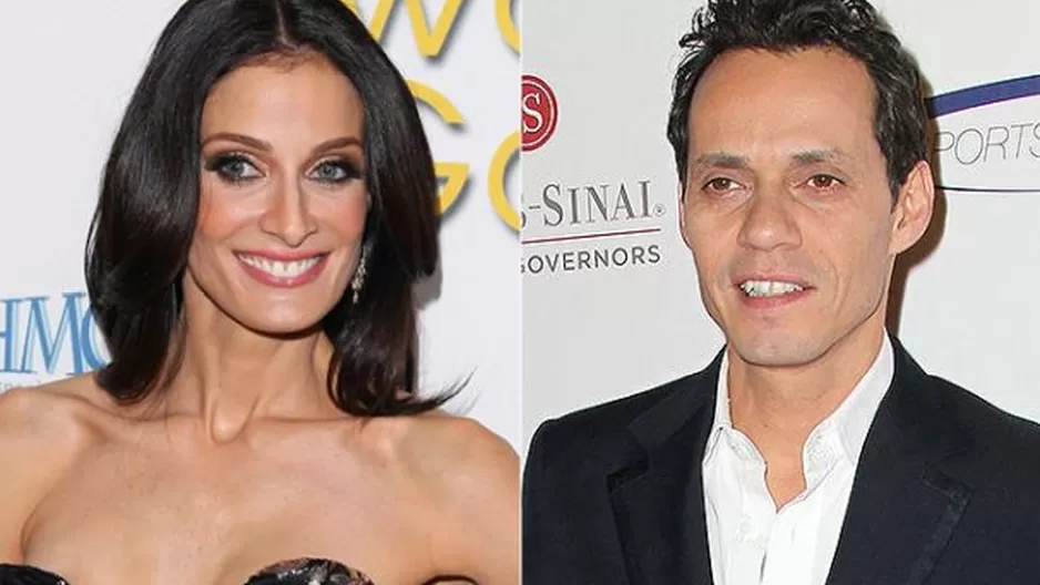 Marc Anthony mostró que tiene una buena relación con Dayanara Torres, la madre de sus hijos