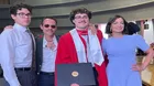 Marc Anthony y Dayanara Torres celebraron así la graduación de su hijo Cristian 