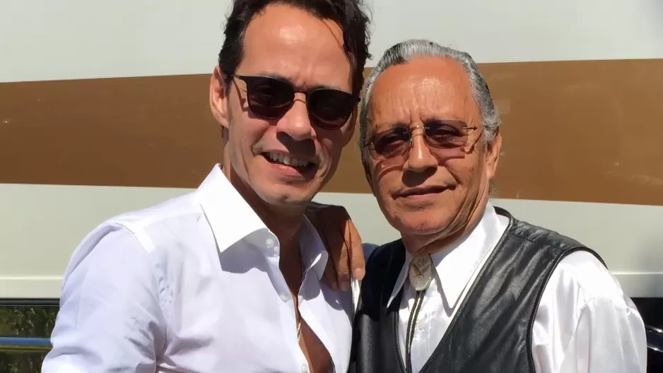 Marc Anthony y su padre