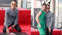 Marc Anthony/ Dayanara Torres/ Fotos: IG hwdwalkoffame/ Video: IG hwdwalkoffame