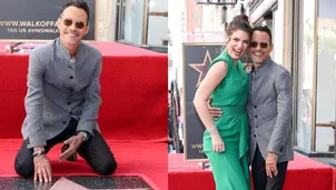 Marc Anthony/ Dayanara Torres/ Fotos: IG hwdwalkoffame/ Video: IG hwdwalkoffame