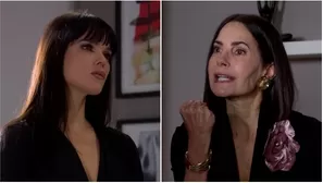 Marcela amenazó a Cayetana con golpearla tras insultarla / AméricaTV