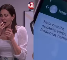 Marcela quedó impactada tras recibir misterioso mensaje/ América Televisión 