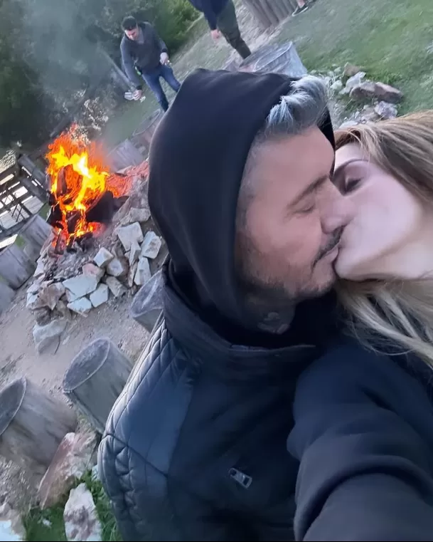 Marcelo Tinelli y Milett Figueroa. Fuente: instagram