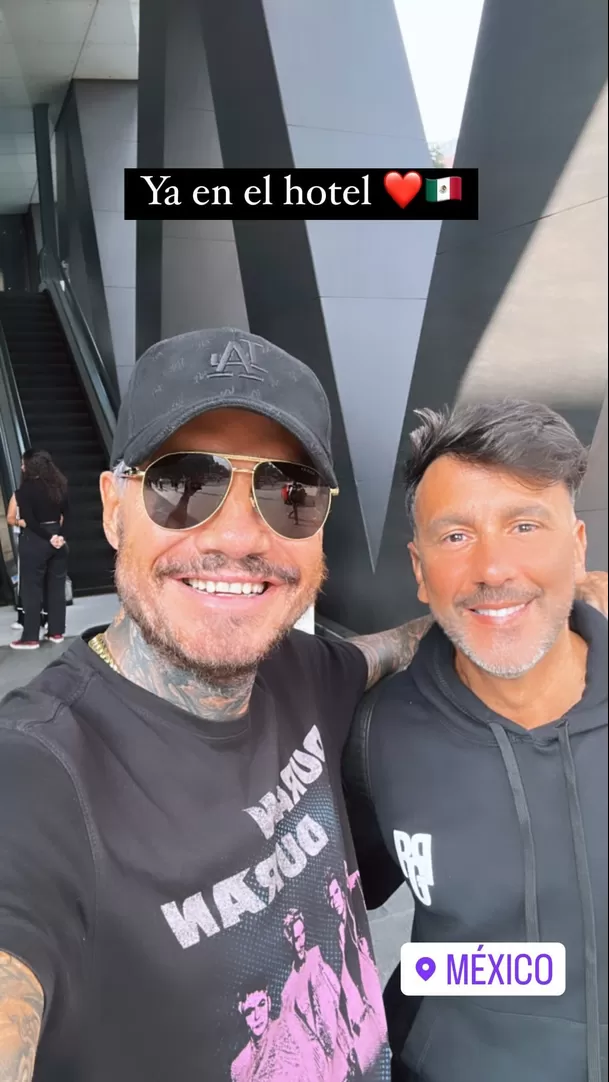 Marcelo Tinelli estuvo en México por trabajo/Foto: Instagram