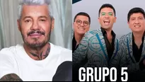 Marcelo Tinelli quedó encantado con el Grupo 5 / Instagram