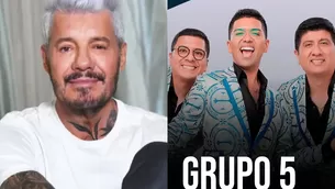 Marcelo Tinelli quedó encantado con el Grupo 5 / Instagram