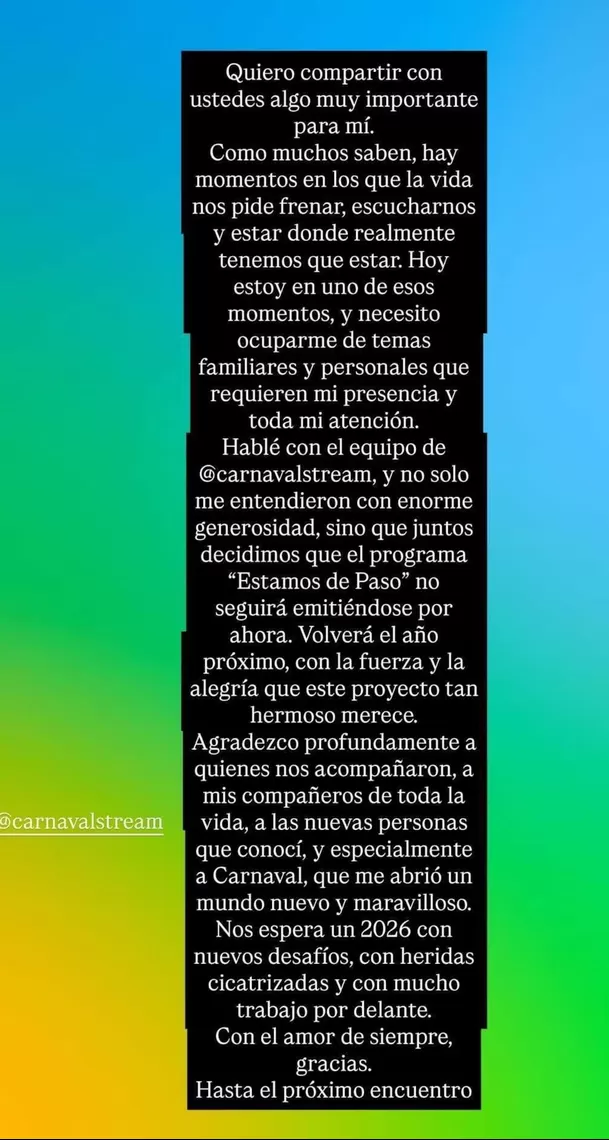 Marcelo Tinelli mandó extenso comunicado. Foto: Instagram @marcelotinelli Marcelo Tinelli mandó extenso comunicado. Foto: Instagram @marcelotinelli