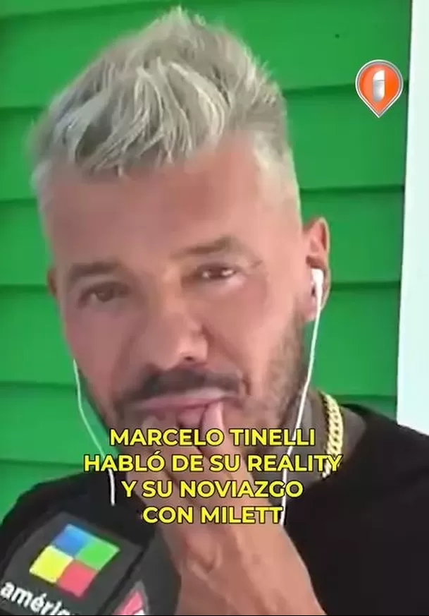 Marcelo Tinelli aseguró que Milett Figueroa "es mi novia" y terminó con rumores de separación / América Tv - Argentina