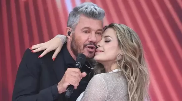 Marcelo Tinelli junto a Milett Figueroa en Bailando 2023. Fuente: América