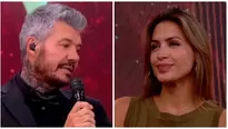 Marcelo Tinelli sorprendió a Milett Figueroa con declaración de amor. Fuente: América Argentina