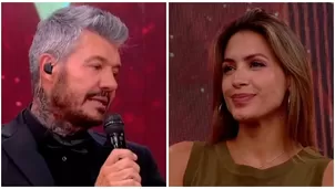 Marcelo Tinelli sorprendió a Milett Figueroa con declaración de amor. Fuente: América Argentina