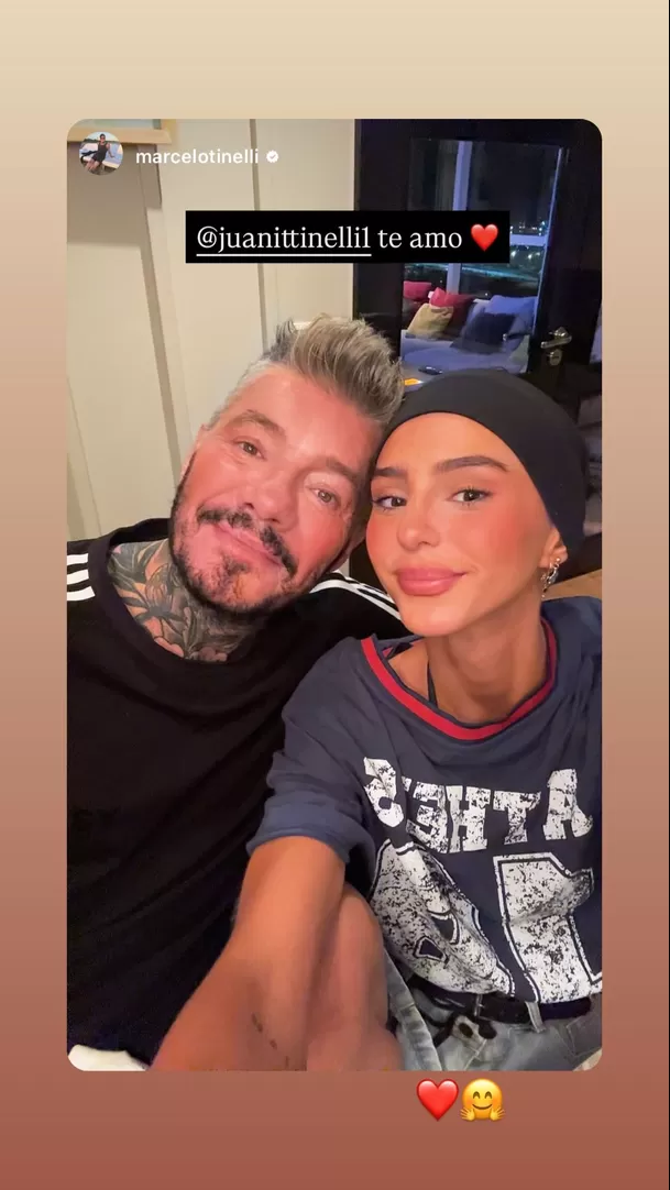 Marcelo Tinelli se reconcilió con su hija Juanita / Instagram Marcelo Tinelli se reconcilió con su hija Juanita / Instagram