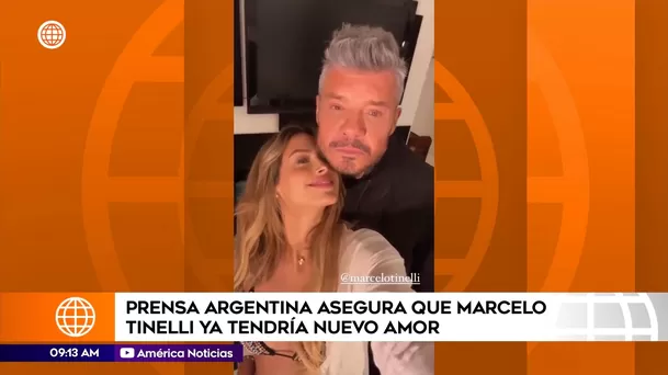 Milett Figueroa y Marcelo Tinelli estarían pensando en confirmar su separación tras estreno de 'Los Tinelli' / América Espectáculos