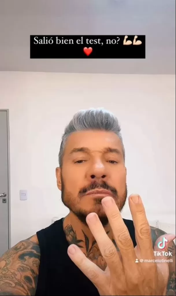 Marcelo Tinelli pasó la prueba y demostró que no es una pareja tóxica /Foto: Instagram