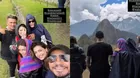 Marcelo Tinelli y sus hijas llegaron a Machu Picchu con Milett