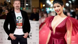 Marco Zunino y Melania Urbina