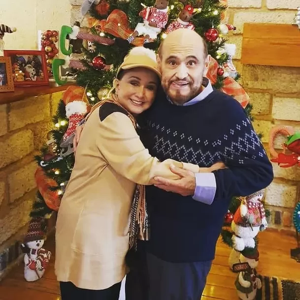 María Antonieta de las Nieves y Édgar Vivar / Instagram