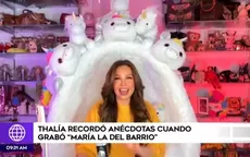 ‘María la del Barrio’: Thalía compartió divertidas y desconocidas anécdotas de las grabaciones  - Noticias de Policía Nacional del Perú