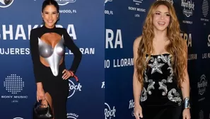 María Pía Copello asistió como invitada a la presentación del último disco de Shakira/Fotos: Instagram/Video: América Espectáculos