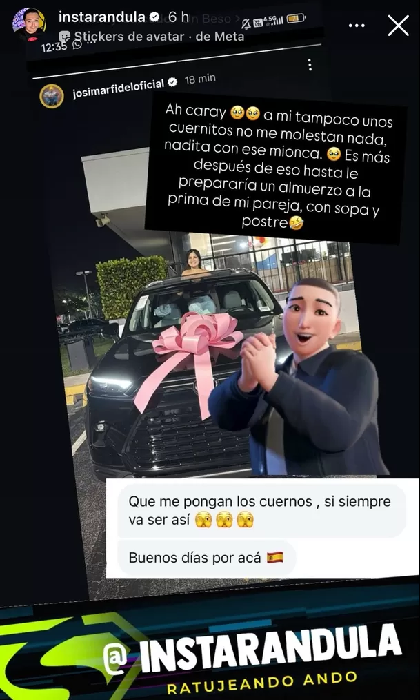 María Fe Saldaña presumió camioneta ¿Regalo de Josimar? / Instarandula