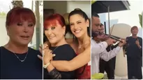 María Pía Copello hizo llorar a su mamá con fiesta sorpresa de cumpleaños. Fuente: instagram