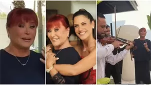 María Pía Copello hizo llorar a su mamá con fiesta sorpresa de cumpleaños. Fuente: instagram