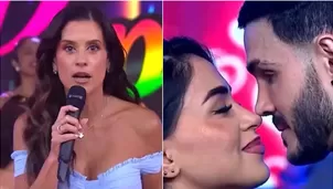 María Pía Copello sorprendió con tremendo desafío a Mario Irivarren. Foto: América TV