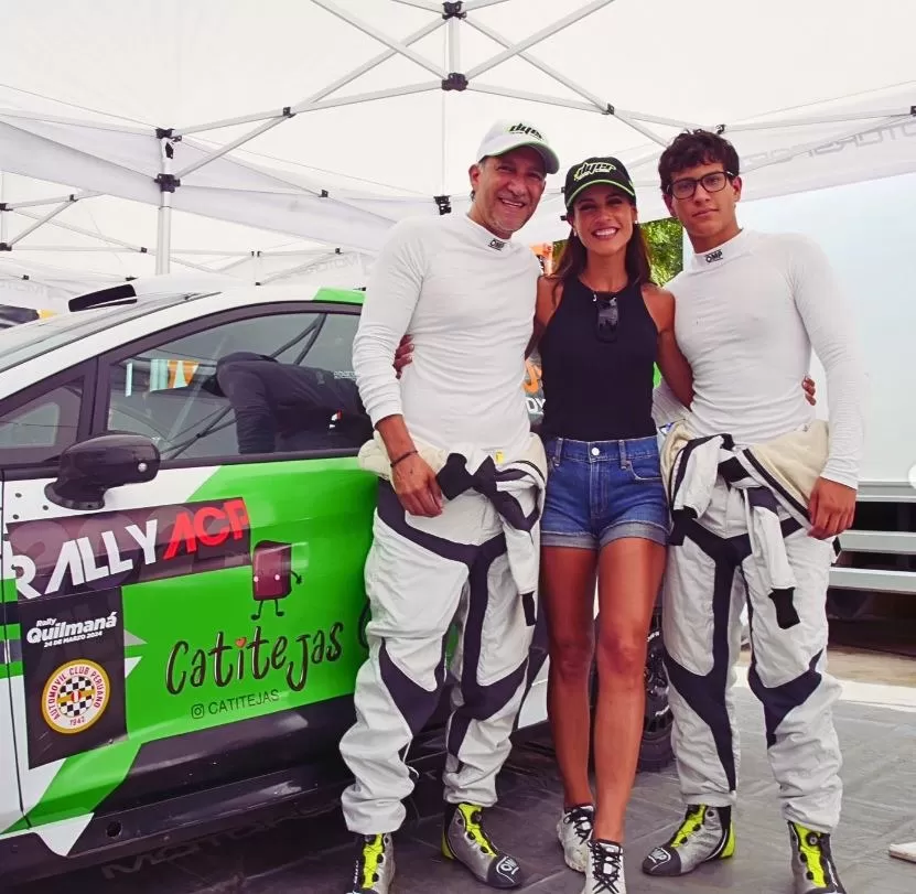 María Pía Copello se llevó un gran susto debido al accidente automovilístico de su esposo Samuel Dyer Corian y Samuel Dyer Copello/Foto: Instagram 