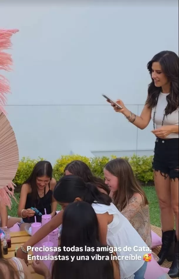 La fiesta de Catalina Dyer estuvo llena de muchas actividades / Captura La fiesta de Catalina Dyer estuvo llena de muchas actividades / Captura