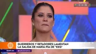 María Pía Copello se va de EEG y competidores lamentan su salida