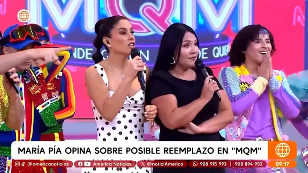 Tula Rodríguez estuvo el último martes en MQM tras el anuncio de la salida de María Pía Copello / Captura