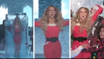 Mariah Carey dio por iniciada la temporada de Navidad. Foto: Instagram/Video: América Espectáculos