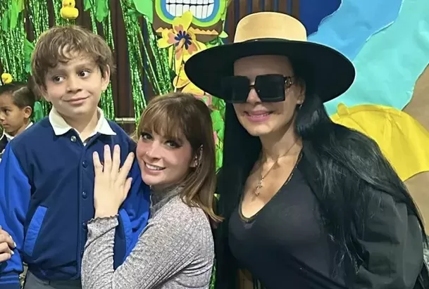José Julián, Imelda Tuñón y Maribel Guardia. Fuente: Instagram