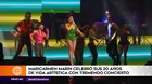 Maricarmen Marín celebró así sus 20 años de vida artística