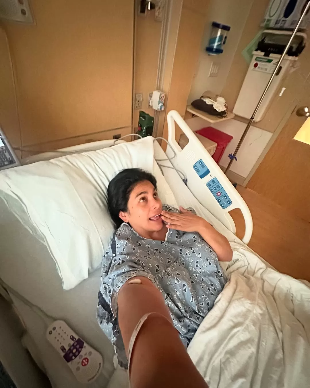 Maricarmen Marín pasó Año Nuevo hospitalizada tras ser operada de emergencia. Fuente: Instagram Maricarmen Marín pasó Año Nuevo hospitalizada tras ser operada de emergencia. Fuente: Instagram