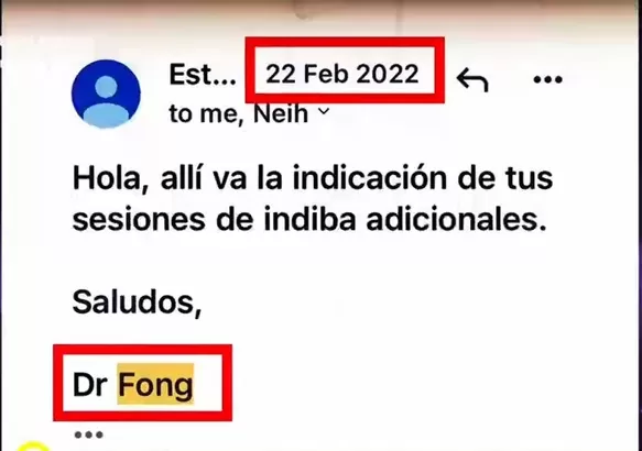 Maricielo Effio mostró nuevas pruebas que desmienten la versión del cirujano Víctor Fong