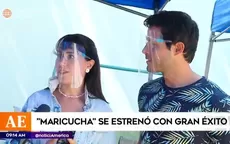 “Maricucha”: Patricia Barreto y Andrés Vílchez reaccionaron así al primer capítulo - Noticias de maricucha