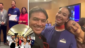 Mariella Zanetti y Farid Ode celebran la graduación de Gamille. Foto: Instagram/faridode