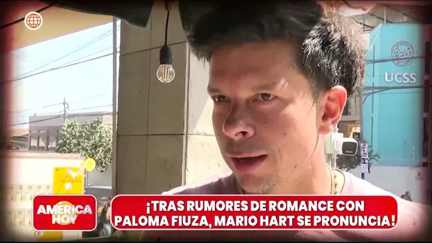 Mario Hart reveló que se comunicó con Israel Dreyfus tras deslizar supuesto romance con Paloma Fiuza / AméricaTV